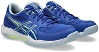 ASICS Herren Indoor Hallen Schuhe Gel-Flare 1071A122 400 Blau, Farbe:Blau,