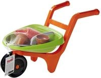 Kleine Schubkarre mit Gartenwerkzeug, Sandkastenspielzeug, Sandspielzeug, 5...