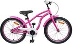vidaXL Kinderfahrrad 22 Zoll f&uuml;r 7-12 Jahre alt Dunkelrosa, Klassische,...