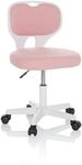 hjh OFFICE Kinder Schreibtischstuhl KIDDY TOP W Kinderb&uuml;rostuhl Stoff Drehstuhl,
