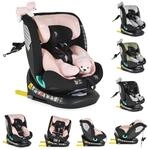 Moni Kindersitz Serengeti i-Size (40-150cm) Isofix, Kuscheltier, Nackenkissen,