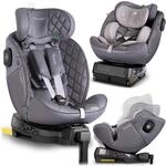 Nukido Kindersitz 360 Drehbar Autositz Kinder Kinderautositz i-Size ISOFIX 5 Punkt