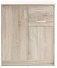 Stella Trading Kommode mit Schubladen, Eiche Sonoma Nachbildung, BxHxT 74x86x35...