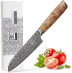 zayiko Kinone Premium Kleines Santokumesser - 12 cm Klinge, 67 Lagen...