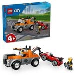 LEGO City Abschleppwagen und Sportwagen Reparatur Bauset, Kinder Geschenkidee...