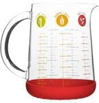 MESSBECHER MIT SILIKONBODEN 1L