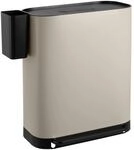 SVITA MLT2X30 M&uuml;lleimer Treteimer Abfalleimer 60l 2 F&auml;cher freistehend mit...