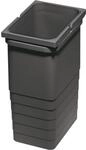 NINKA Abfallbeh&auml;lter eins2vier, 6 Liter, BxHxT: 140 x 275 x 210 mm, dunkelgrau