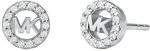 Michael Kors &ndash; Premium Kors MK Sterling Silber Logo-Ohrstecker f&uuml;r Damen,