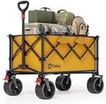 Sekey XXL Bollerwagen Faltbar 135L 150KG Belastbar, Leichter Faltbollerwagen mit