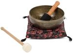 Bodhi Tibetische Klangschale &Oslash; 23 cm | Singing Bowl mit Blume des Lebens...