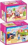 geobra Brandst&auml;tter PLAYMOBIL&reg; Dollhouse 2er Set 70209 70210 Jugendzimmer +