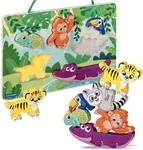 Ravensburger 4872 Play+ Magnetisches Holz-F&uuml;hl-Puzzle: Dschungel, Holzpuzzle ab 1