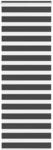 vidaXL Doppelrollo Schwarz 70x200 cm Stoffbreite 65,9 cm Polyester, Zebra-Rollo,