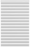 vidaXL Doppelrollo Hellgrau 140x200 cm Stoffbreite 135,9 cm Polyester,...