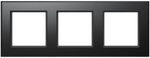 Homematic IP Glasrahmen 3-Fach, schwarz