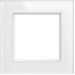 Homematic IP Glasrahmen, 1-Fach, wei&szlig;, HmIP-GF1