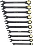 Mannesmann Quantool Ratschenschl&uuml;ssel-Set 10-tlg., Chrom-Vanadium-Stahl,