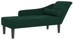 vidaXL Chaiselongue, Indoor Lounge Sofa mit Kissen, Gepolsterte Recamiere f&uuml;r