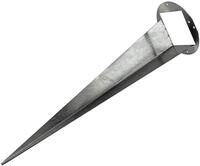 Erdspie&szlig; 39cm lang Bodenhalterung f&uuml;r Steckdosens&auml;ule ChiliTec #23444#23445...