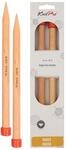 KnitPro Basix Beech Lange Nadeln 12" (30cm) | 15mm
