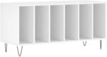 vidaXL Plattenschrank, Schallplattenschrank mit viel Stauraum, Plattenspieler...