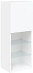 vidaXL TV Schrank, Fernsehschrank mit LED-Leuchten, Lowboard HiFi Schrank mit...