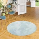 Pergamon Kunstfaser Teppich Wohnzimmer Luxus Super Soft Fellteppich Pearl Blau...