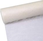Deko AS GmbH Sizoflor Tischband sahnewei&szlig; 60 cm Rolle 25 Meter 60 001-R