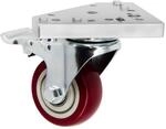 SCHMIDT systemprofile 10x Lenkrolle mit 3D-Platte Nut 8 Schwerlastrolle Bremse