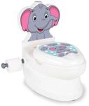 Meine kleine Toilette Elefant mit Sp&uuml;lsound und Toilettenpapierhalter - leicht...