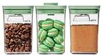 OXO Good Grips Pop Beh&auml;lter mit Mini-L&ouml;ffeln, Pistazie, limitierte Edition, 3