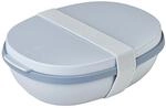 Mepal - Lunchbox Ellipse Duo - Meal Prep Box f&uuml;r Erwachsene & Salatbox zum...