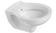 Belvit Wand H&auml;nge WC Wei&szlig; Abgang Wand (waagerecht) Taharet Bidet