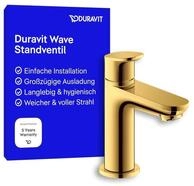 Duravit Wave Standventil (Auslauf H&ouml;he 77 mm), Kaltwasser Waschtischmischer,