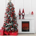 Lemodo Kantenhocker Wichtel Weihnachtswichtel als 2er Set, Wichtel Figur 72,0 cm