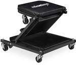 Relaxdays Rollbrett Werkstatt bis 150 kg, 2in1 Rollsitz & Werkstattliege, klappbar,