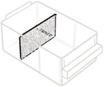 Raaco 24 X 5787 ESD 113298 150-02 Trennwaende Fuer Schubladen-Magazin (B x H)...