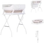 Chipolino Babywanne, Wickeltisch 2 in 1 Sonata St&auml;nder faltbar Thermometer 11...