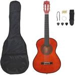 vidaXL Klassikgitarre Set 8-tlg. f&uuml;r Kinder Anf&auml;nger Amateurmusiker Klassisch