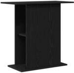 vidaXL Aquariumst&auml;nder Schwarze Eiche 75 x 36 x 72,5 cm Holzwerkstoff