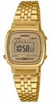 Casio LA670WEGS-9AEF Damenarmbanduhr Digital mini Collection Goldfarben