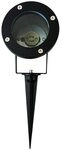 GTV Gartenstrahler DIEGO GU10 Schwarz, Gartenleuchte Au&szlig;en IP65 wasserdicht,