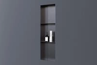 Bernstein&reg; Wandnische aus Edelstahl NT309010X 30 x 90 x 10 cm randlos mit...