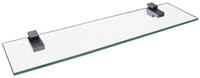 FACKELMANN Glasablage &ndash; Hochwertiges Glasregal f&uuml;rs Bad, 40 cm Breite, 12 cm