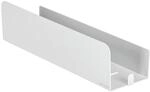 WENKO Turbo-Loc Wandablage Mod. Lizan, aus Edelstahl, rostfrei, selbstklebend, Starke