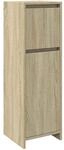 vidaXL Badezimmerschrank, Badschrank mit Stauraum, Hochschrank f&uuml;r Badezimmer,