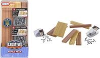 Little Tikes Creative Construction Wood, Nails, & Screws Bundle - Enth&auml;lt 9 Artikel