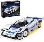 JAMARA 402875 CADA Mazda 787B 1:10 Bricks, Spielzeugauto Modell, Rennsportwagen f&uuml;r