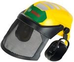 Theo Klein 8199 Bosch Waldarbeiter-Helm Gr&ouml;&szlig;enverstellbarer Spielzeughelm mit
